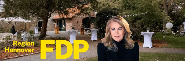 28.08.2026 · 18:30 Uhr Linda Teuteberg auf dem Hoffest der FDP Region Hannover auf dem Gutshof Rethmar